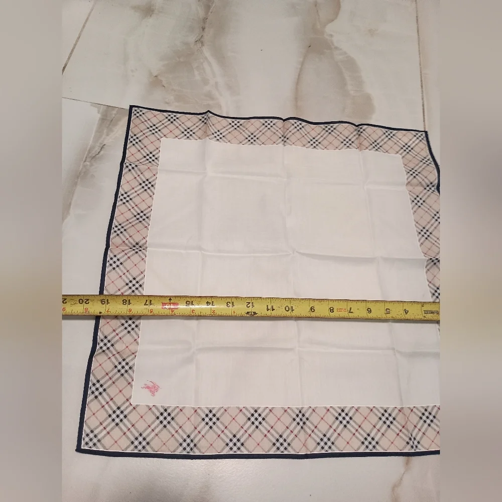 Burberry Cotton Handkerchief Check Light